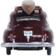 1946 DeSoto Suburban with Roof Rack and Canoe Royal Maroon 1/87 (HO) Scale Diecast Model Car by Oxford Diecast
