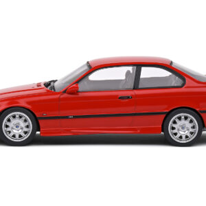 1999 BMW E36 M3 Coupe Brilliant Red 1/43 Diecast Model Car by Solido  by Diecast Mania