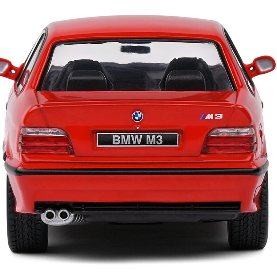 1999 BMW E36 M3 Coupe Brilliant Red 1/43 Diecast Model Car by Solido Automotive