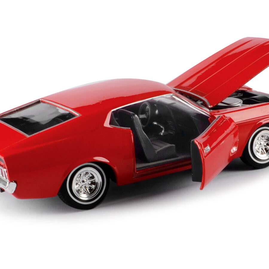 1971 Ford Mustang Sportsroof Red 1/24 Diecast Model Car by Motormax Automotive