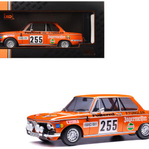 BMW 2002 #255 Wolfgang Stiller - Axel Wagener "Rallye Monte-Carlo" (1973) 1/18 Diecast Model Car by IXO Models  by Diecast Mania