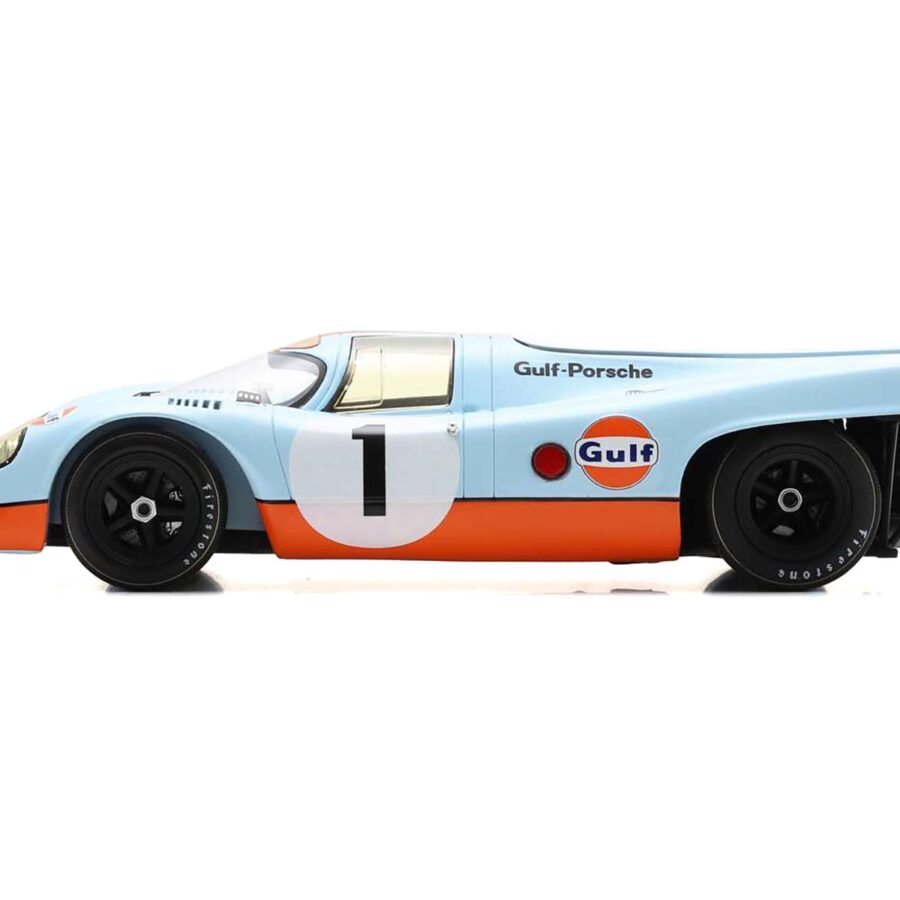 Porsche 917K #1 Jo Siffert - Brian Redman "J.W. Automotive Engineering" 2nd Place "24 Hours of Daytona" (1970) with Acrylic Display Case 1/18 Model Car by Spark Automotive