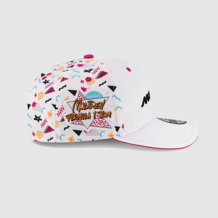 2025 McLaren F1 New Era 9SEVENTY Miami GP Cap F1 Caps