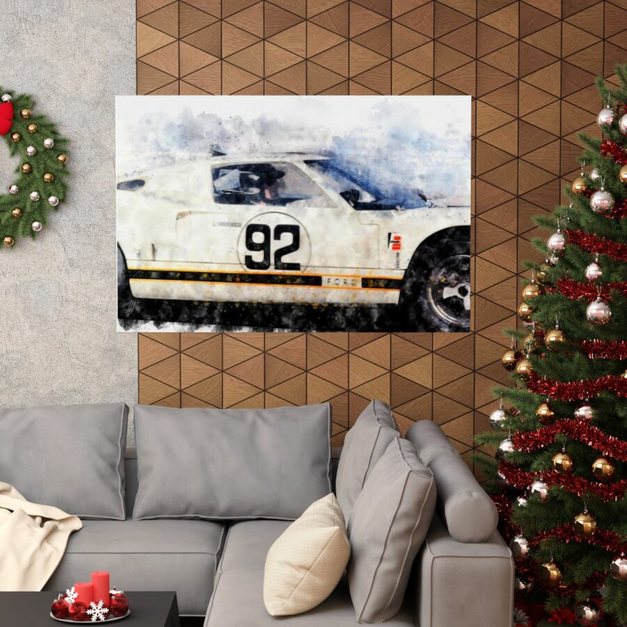 Ken Miles, Ford GT40, Poster Ford