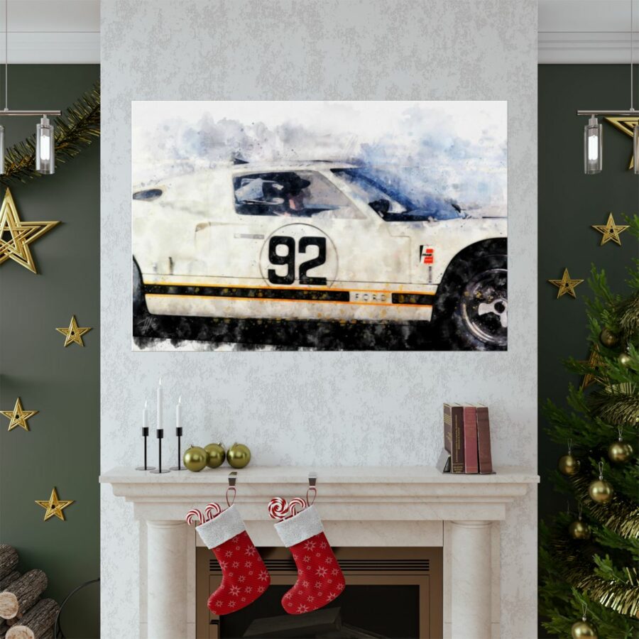 Ken Miles, Ford GT40, Poster Ford