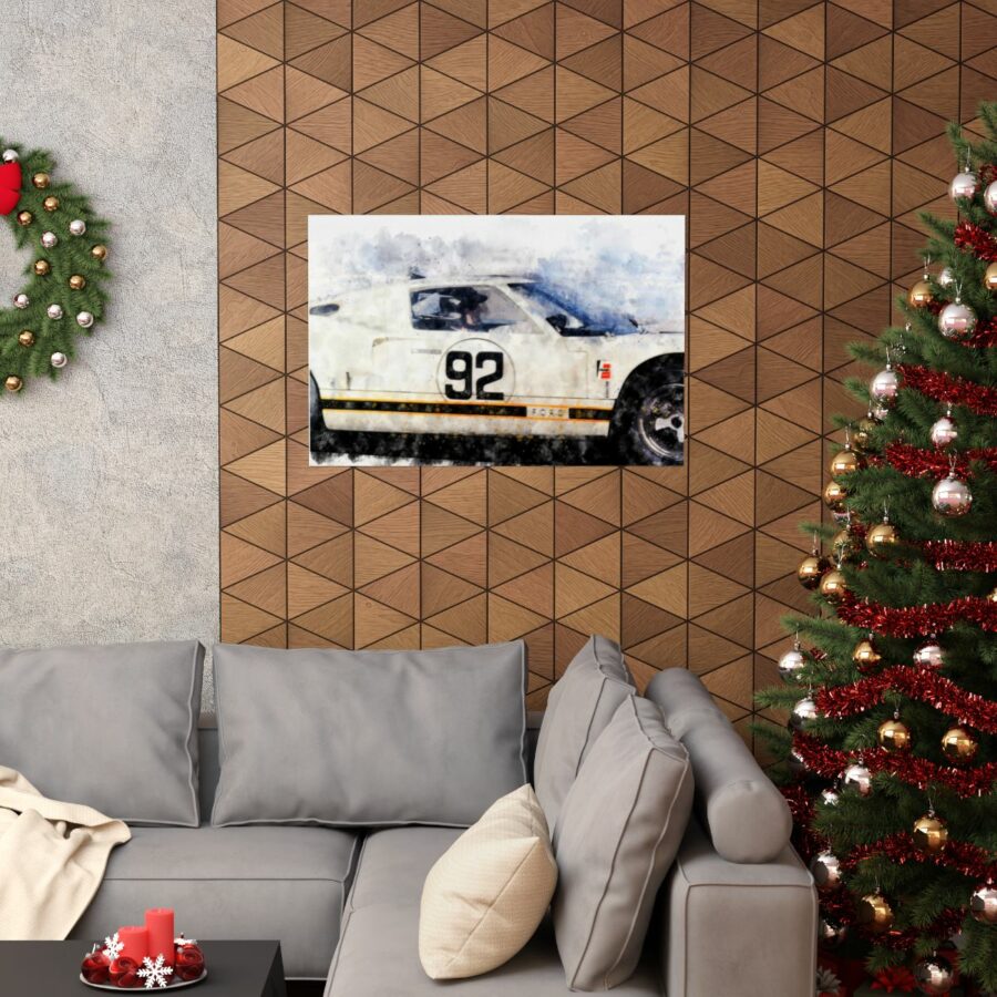 Ken Miles, Ford GT40, Poster Ford