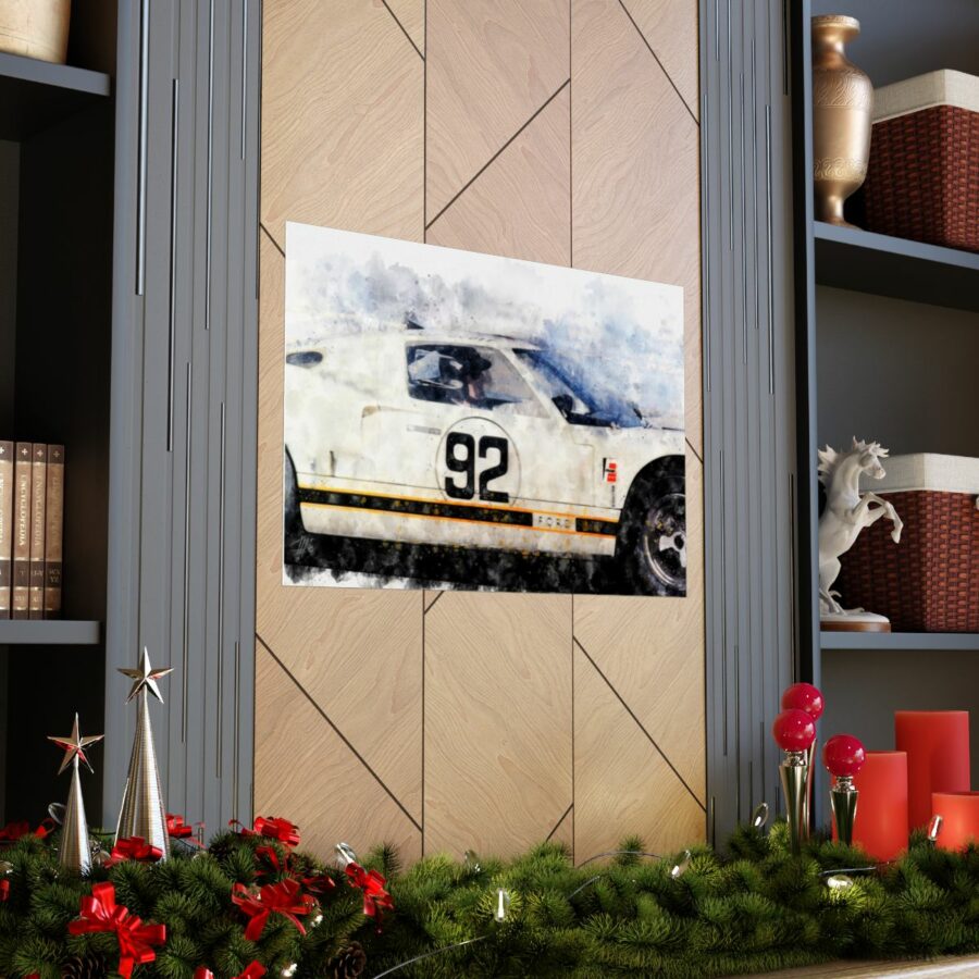 Ken Miles, Ford GT40, Poster Ford