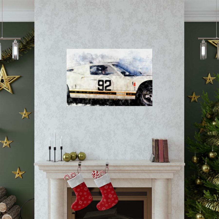 Ken Miles, Ford GT40, Poster Ford