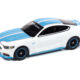 2016 Ford Mustang GT King Premier Edition "Petty's Garage" Oxford White with Petty Blue Stripes "Modern Muscle" Series 1/64 Diecast Model Car by Auto World 2016 Ford Mustang GT King Premier Edition "Petty's Garage" Oxford White with Petty Blue Stripes "Modern Muscle" Series 1/64 Diecast Model Car by Auto World