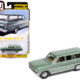 1963 Chevrolet II Nova 400 Wagon Laurel Green Metallic "Vintage Muscle" Series 1/64 Diecast Model Car by Auto World 1963 Chevrolet II Nova 400 Wagon Laurel Green Metallic "Vintage Muscle" Series 1/64 Diecast Model Car by Auto World