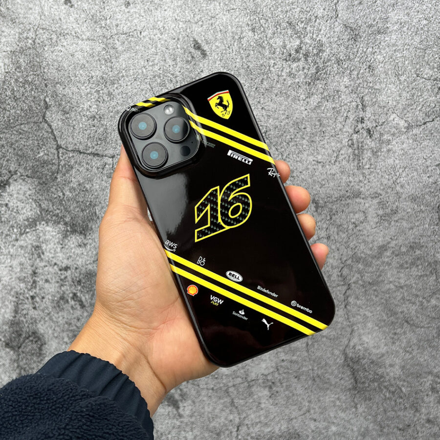 2025 Scuderia Ferrari F1 Phone Case – Charles Leclerc Edition | iPhone & Samsung Charles Leclerc