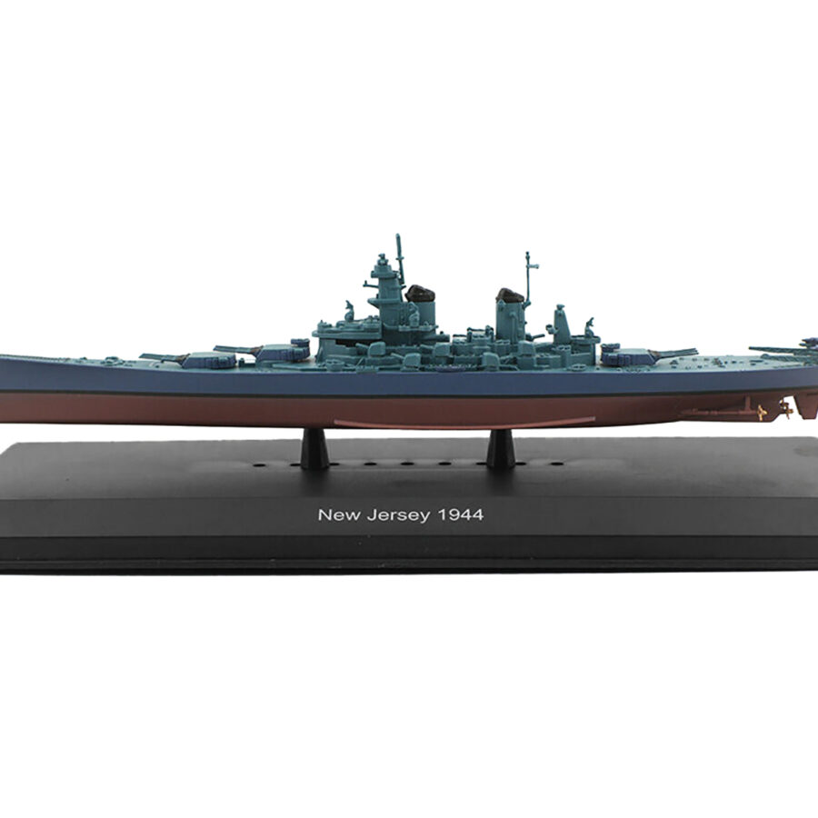 USS New Jersey (BB-62) Battleship (1944) 1/1100 Diecast Model by Diecast of Defense Automotive