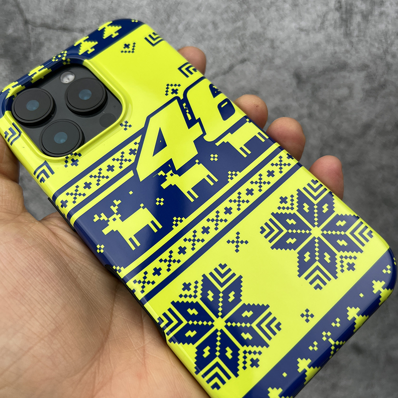 Valentino Rossi Winter Test 2015 "Woolly Hat" Helmet Livery Phone Case – For iPhone & Samsung MotoGP Clothing & Merchandise