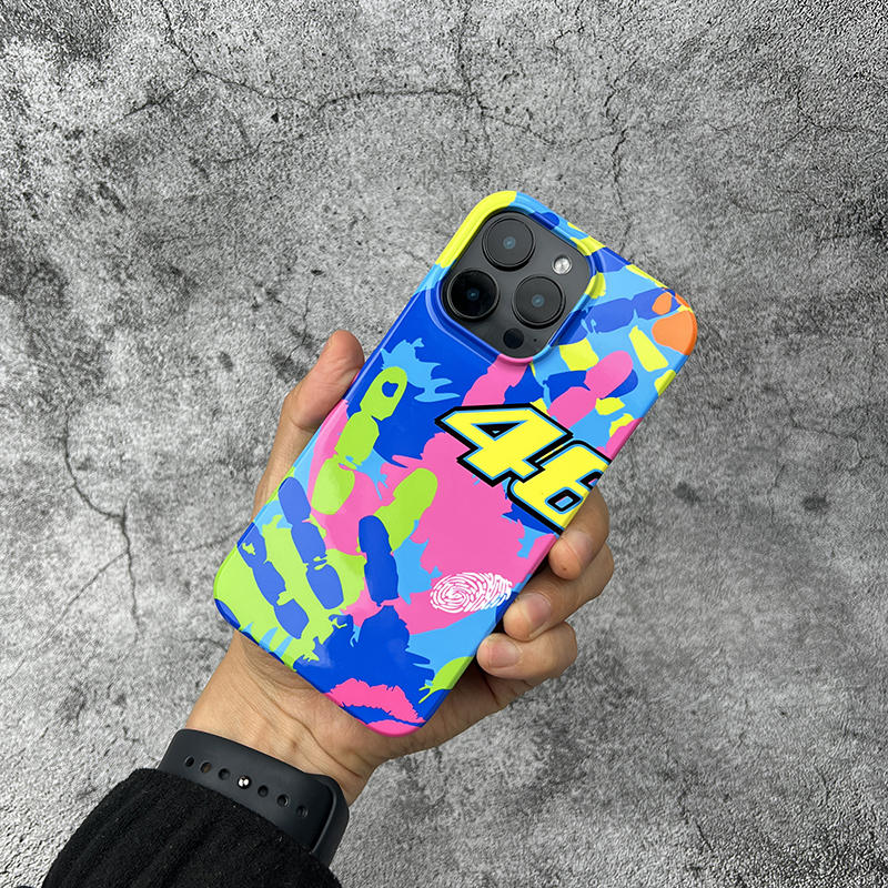 Valentino Rossi’s Misano Special Helmet Livery 2014 Phone Case – For iPhone & Samsung MotoGP Clothing & Merchandise