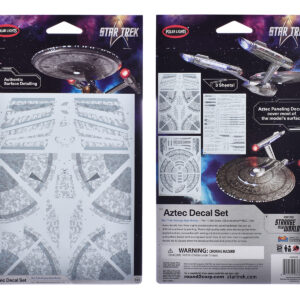 USS Enterprise NCC-1701 Aztec Decal Set "Star Trek: Strange New Worlds" (2022-Current) TV Series 1/1000 Scale by Polar Lights from the Sports Car Racing Stickers & Decals store collection.
