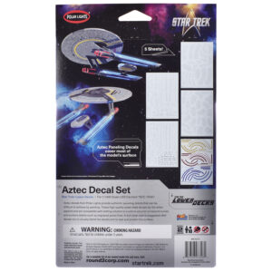 USS Cerritos NCC-75567 Aztec Decal Set "Star Trek: Lower Decks" (2020-2024) TV Series 1/1400 Scale by Polar Lights from the Sports Car Racing Stickers & Decals store collection.