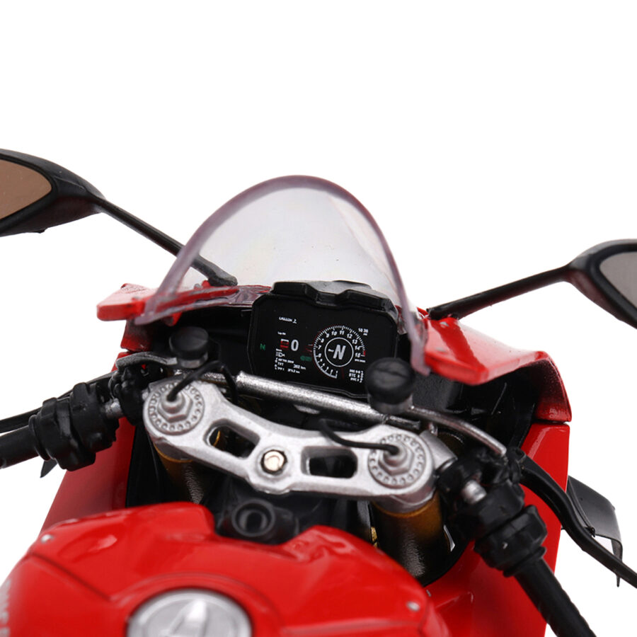 Ducati Panigale V4 S Motorcycle Red 1/12 Model by True Scale Miniatures Automotive