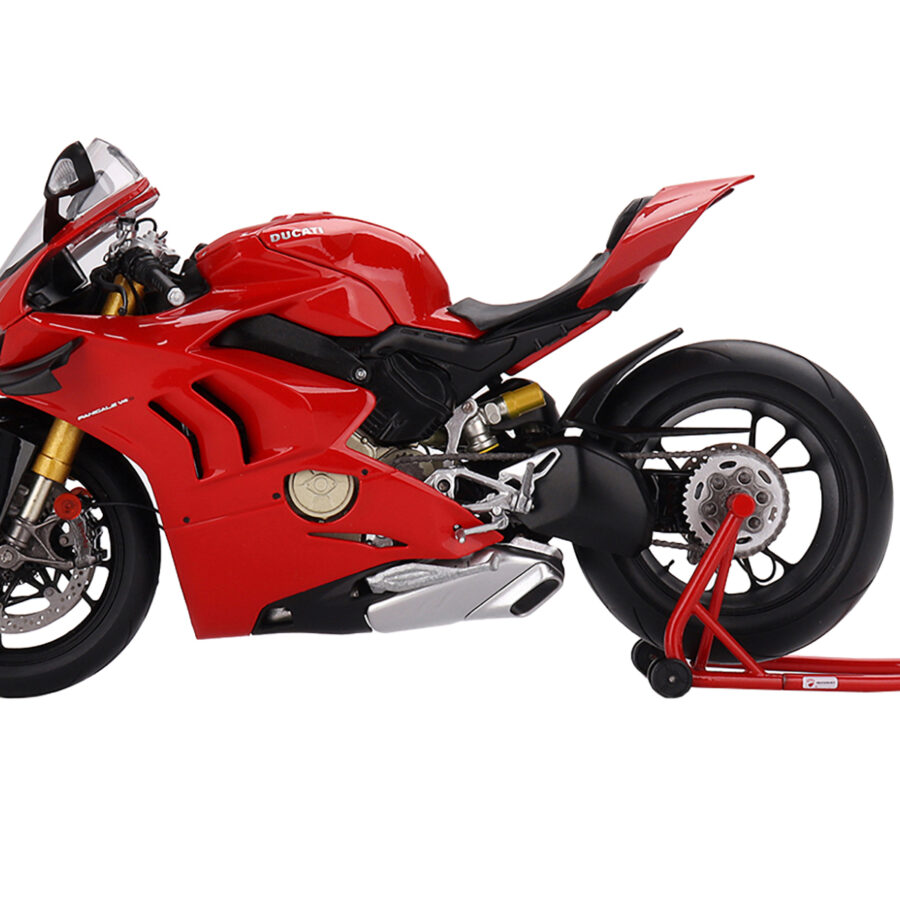 Ducati Panigale V4 S Motorcycle Red 1/12 Model by True Scale Miniatures Automotive