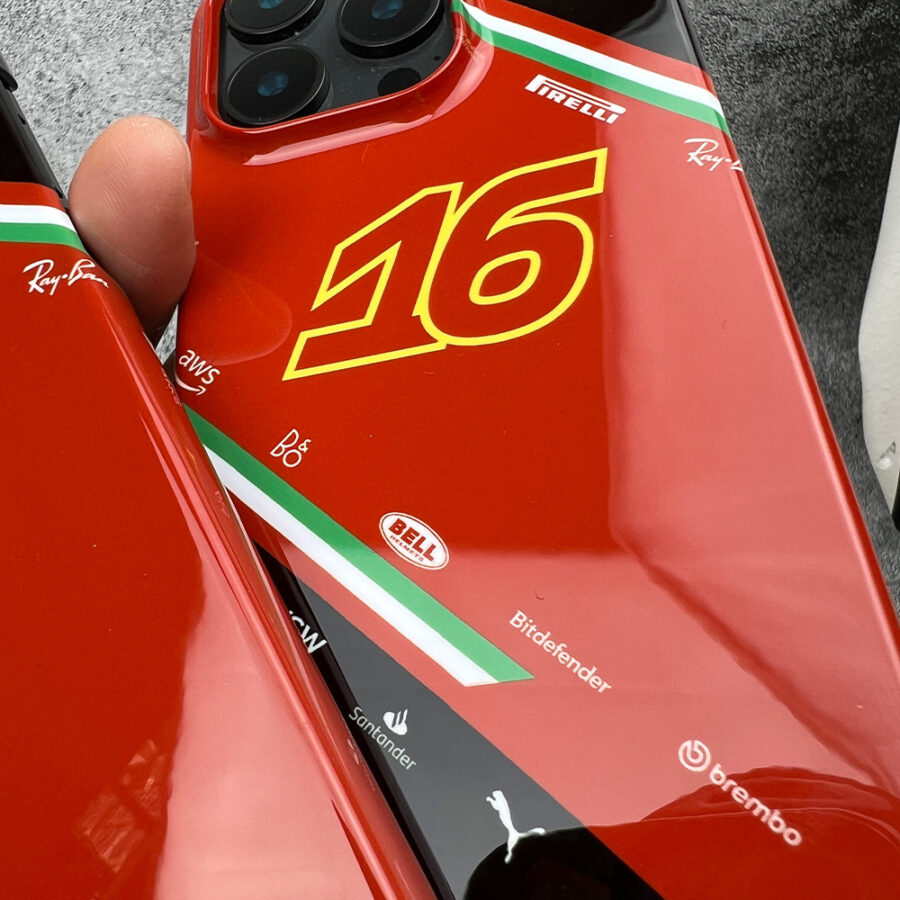 Charles Leclerc CL16 2025 Scuderia Ferrari F1 Phone Case - For iPhone & Samsung F1 Jackets