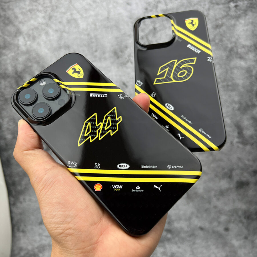 Scuderia Ferrari F1 Phone Case - Lewis Hamilton LH44 2025 Edition for iPhone & Samsung Dizzy Case F1 Accessories