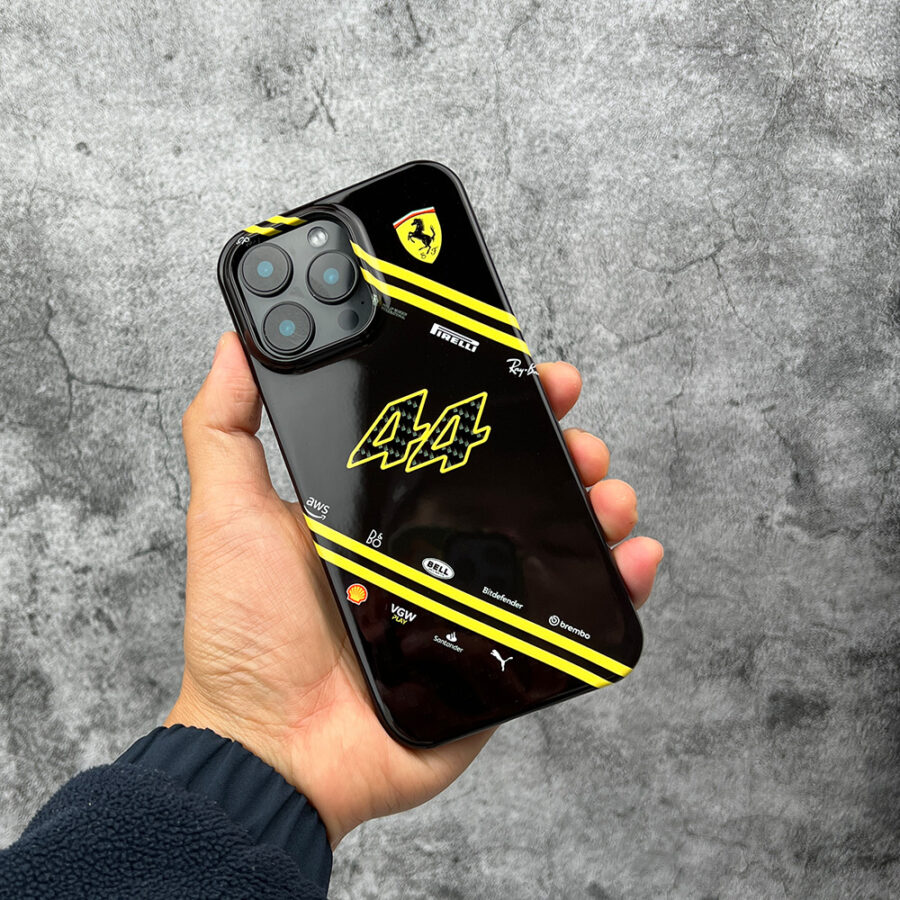 Scuderia Ferrari F1 Phone Case - Lewis Hamilton LH44 2025 Edition for iPhone & Samsung Dizzy Case F1 Accessories