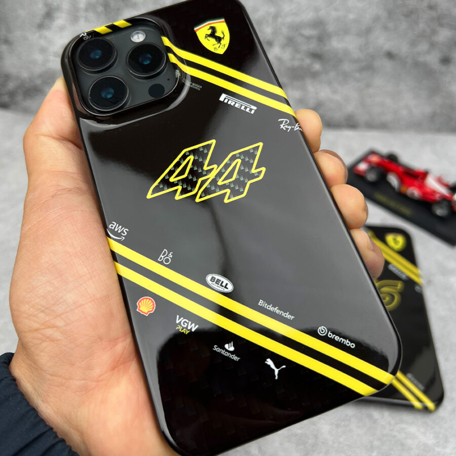 Scuderia Ferrari F1 Phone Case - Lewis Hamilton LH44 2025 Edition for iPhone & Samsung Dizzy Case F1 Accessories