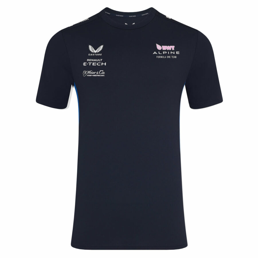 2025 Alpine F1 Set Up Tee (Dark Sapphire) - Small Adults Alpine F1 Team