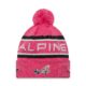 2025 Alpine Racing Team Pink Cuff Knit Beanie 2025 Alpine Racing Team Pink Cuff Knit Beanie
