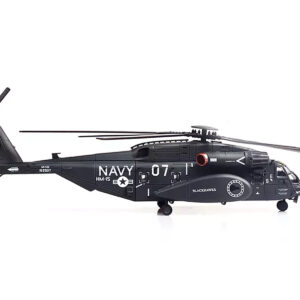 Sikorsky MH-53E Sea Dragon Helicopter "United States Navy Blackhawks Tail Number 07" Dark Gray 1/72 Diecast Model by Panzerkampf  by Diecast Mania