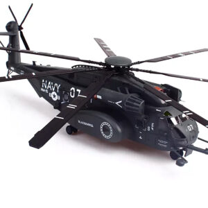Sikorsky MH-53E Sea Dragon Helicopter "United States Navy Blackhawks Tail Number 07" Dark Gray 1/72 Diecast Model by Panzerkampf  by Diecast Mania
