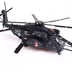 Sikorsky MH-53E Sea Dragon Helicopter "United States Navy Blackhawks Tail Number 15" Dark Gray 1/72 Diecast Model by Panzerkampf  by Diecast Mania