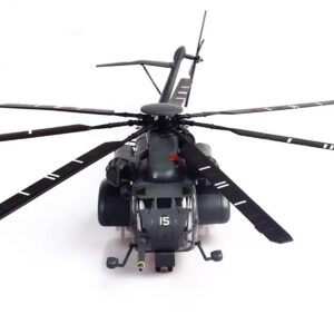Sikorsky MH-53E Sea Dragon Helicopter "United States Navy Blackhawks Tail Number 15" Dark Gray 1/72 Diecast Model by Panzerkampf  by Diecast Mania