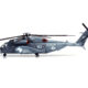 Sikorsky MH-53E Sea Dragon Helicopter "United States Navy Black Stallions Tail Number 41" Light Gray 1/72 Diecast Model by Panzerkampf