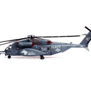 Sikorsky MH-53E Sea Dragon Helicopter "United States Navy Black Stallions Tail Number 50" Light Gray 1/72 Diecast Model by Panzerkampf  by Diecast Mania