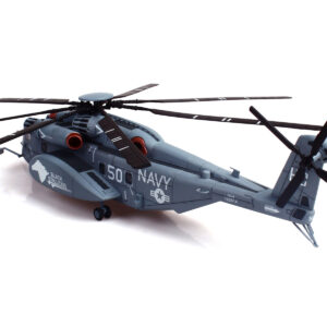 Sikorsky MH-53E Sea Dragon Helicopter "United States Navy Black Stallions Tail Number 50" Light Gray 1/72 Diecast Model by Panzerkampf  by Diecast Mania