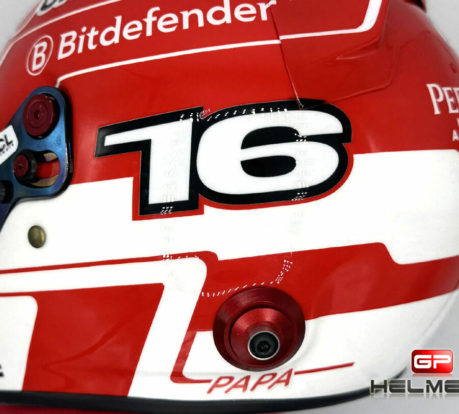Charles Leclerc 2025 F1 Helmet Ferrari F1 from the Charles Leclerc store collection.