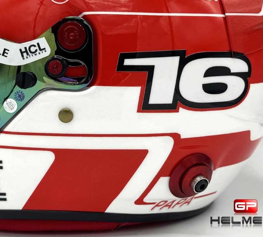 Charles Leclerc 2025 F1 Helmet Ferrari F1 Formula 1 Memorabilia