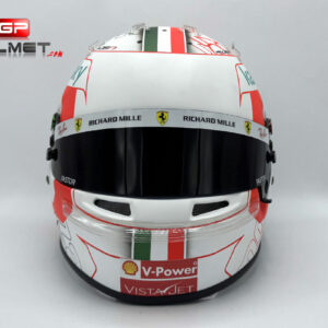 Charles Leclerc 2021 Replica helmet - Monza GP Ferrari F1 from the Formula 1 Memorabilia store collection.