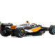 McLaren MCL60 #4 Lando Norris "Chrome" 2nd Place Formula One F1 "British GP" (2023) and Acrylic Display Case and Pit Board 1/18 Model Car by Spark McLaren MCL60 #4 Lando Norris "Chrome" 2nd Place Formula One F1 "British GP" (2023) and Acrylic Display Case and Pit Board 1/18 Model Car by Spark