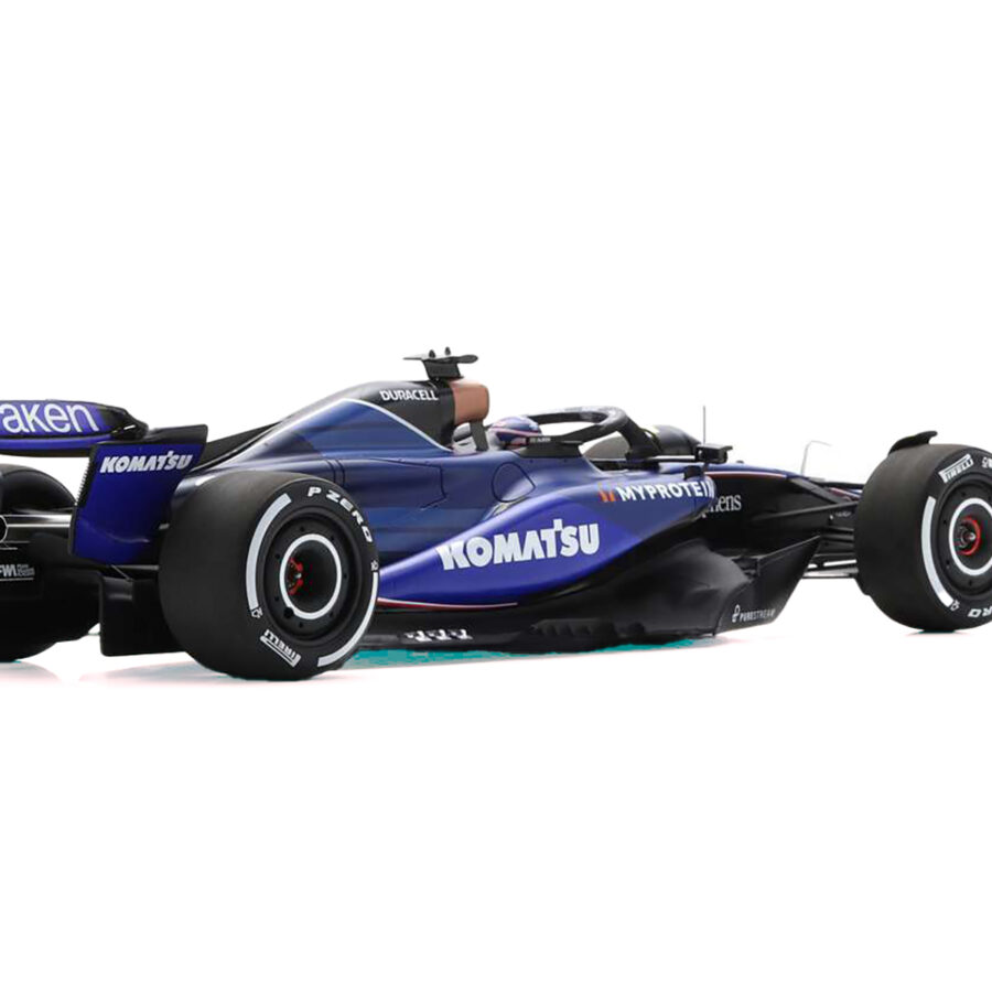 Williams FW46 #23 Alex Albon "Williams Racing" Formula One F1 "Bahrain GP" (2024) with Acrylic Display Case 1/18 Model Car by Spark from the Williams Martini Racing store collection.