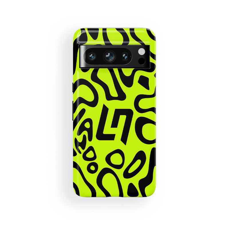 Lando Norris 2025 Helmet Livery Phone Case – LN04 Edition Bahrain GP - Sakhir Track Art