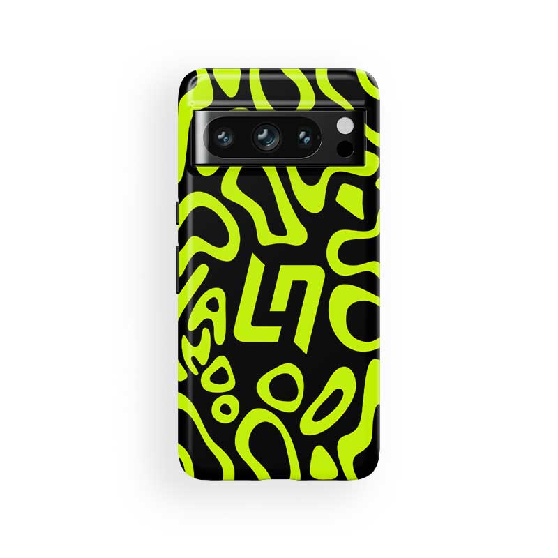 Lando Norris 2025 F1 Bahrain GP Night Race Helmet Livery Phone Case – LN04 Edition Bahrain GP - Sakhir Track Art