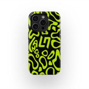Lando Norris 2025 F1 Bahrain GP Night Race Helmet Livery Phone Case – LN04 Edition F1 Phone Cases by DIZZY CASE