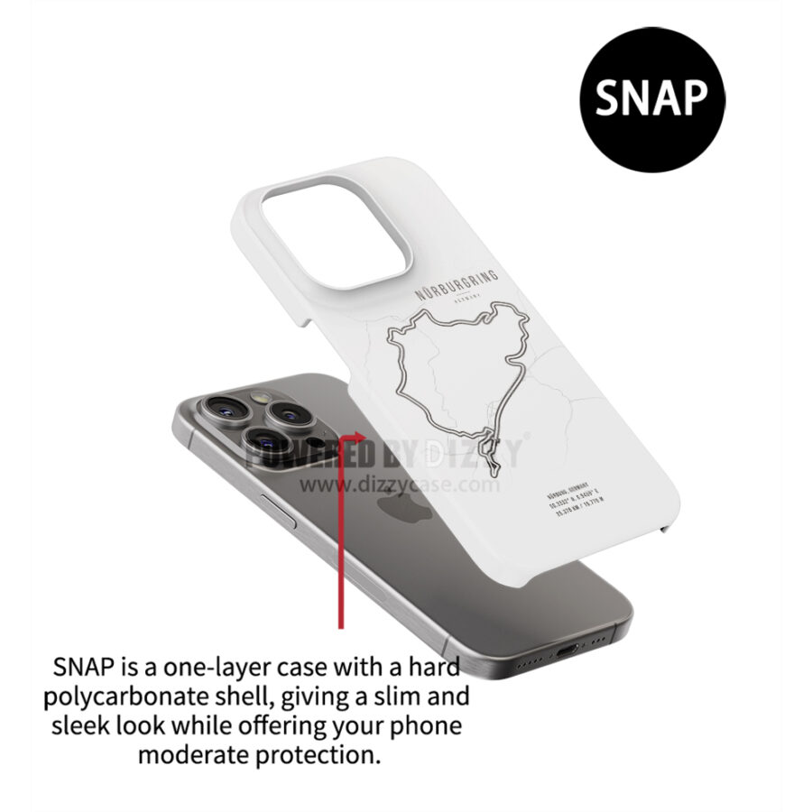 Nurburgring F1 Track iPhone Case – Feel the Speed of the Green Hell Automotive
