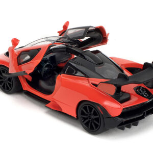 McLaren Senna Red and Black "Fast X" (2023) Movie "Fast & Furious" Series 1/32 Diecast Model Car by Jada from the Sports Car Racing Collectibles store collection.