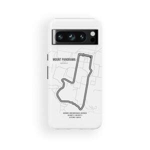 Mount Panorama F1 iPhone Case – Embrace the Thrill of Bathurst from the More Series store collection.