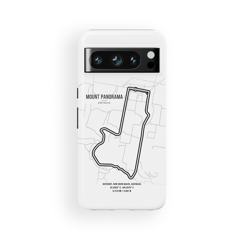 Mount Panorama F1 iPhone Case – Embrace the Thrill of Bathurst from the F1 Phone Cases store collection.