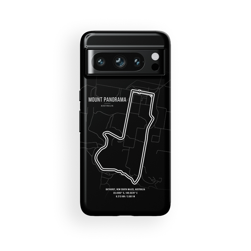 Mount Panorama F1 Phone Case – Embrace the Thrill of Bathurst (Black) Automotive