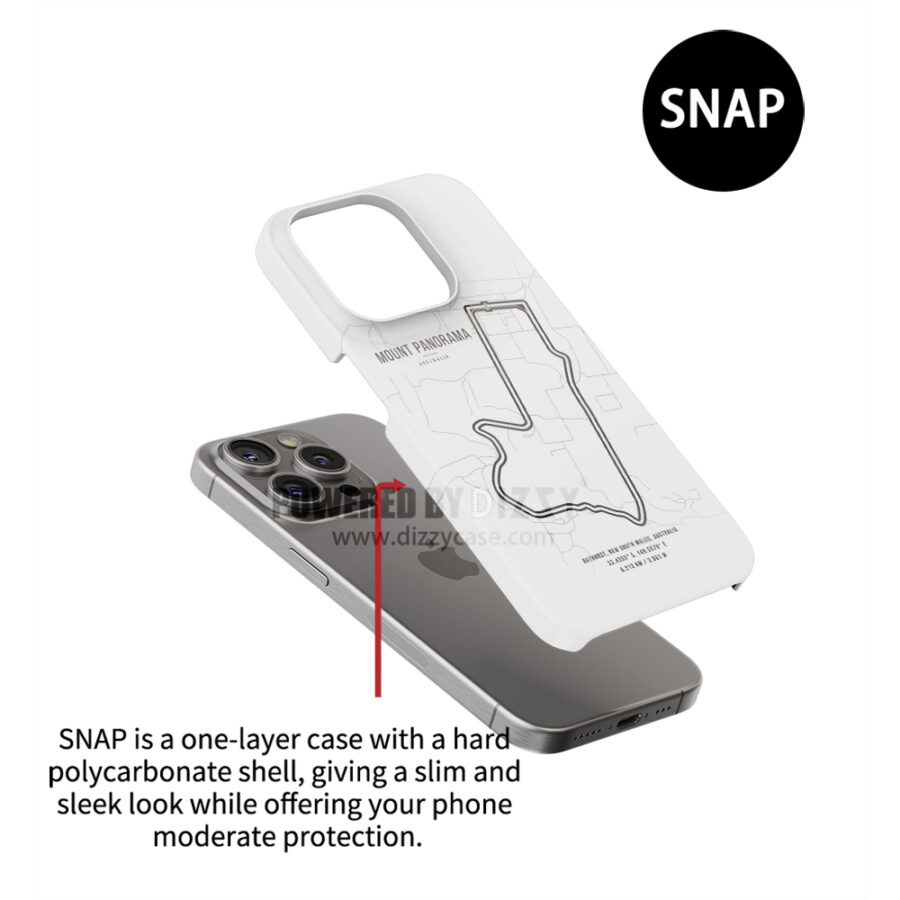Mount Panorama F1 iPhone Case – Embrace the Thrill of Bathurst Automotive