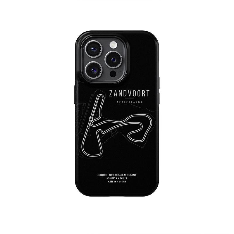 Zandvoort F1 Phone Case – A Tribute to the Historic Dutch Grand Prix from the F1 Jackets store collection.